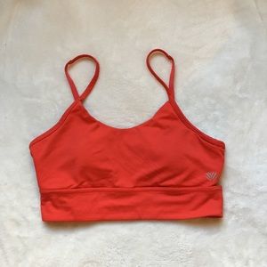 Caged-back Sports Bra